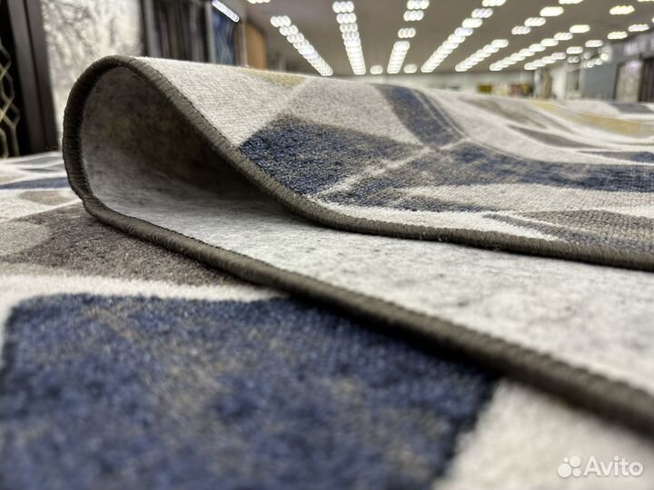 Палас новый ковровая дорожка принт 1х2