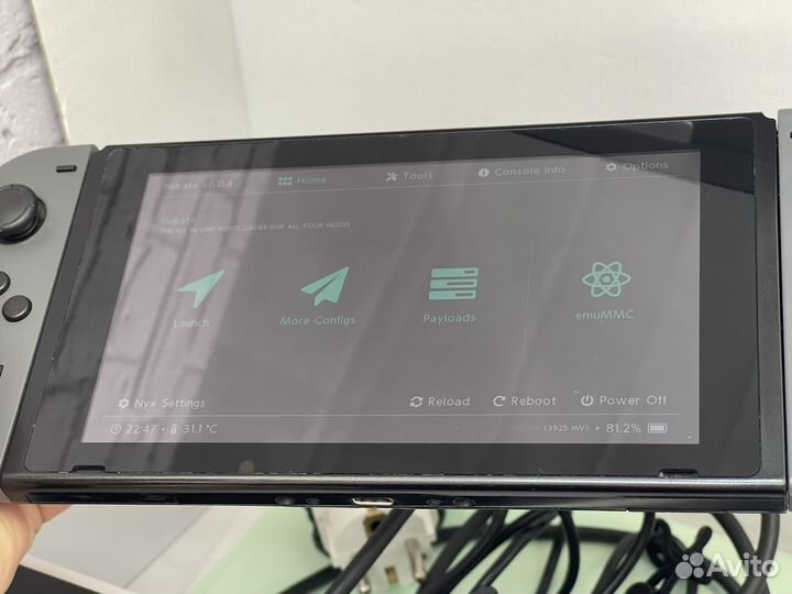 Nintendo Switch Black прошитая