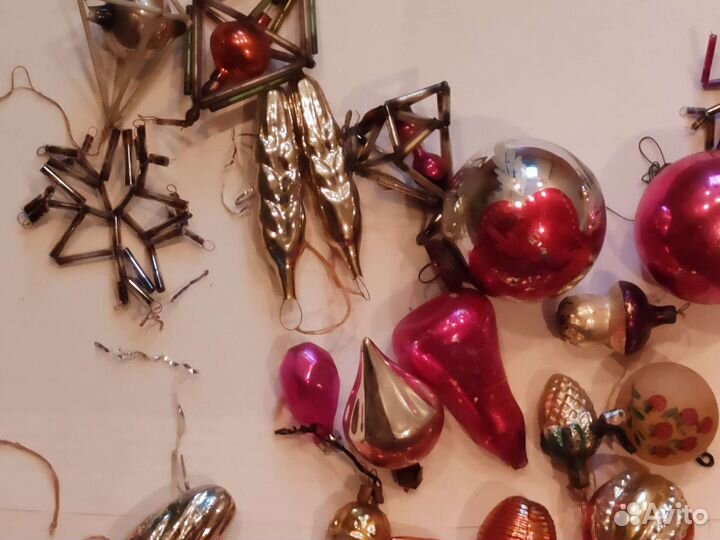 Елочные игрушки СССР