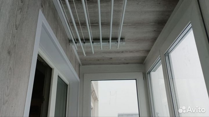 Теплое остекление балконов и лоджий. Отделка