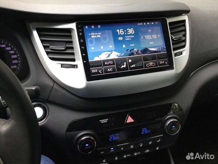 Автомагнитола Teyes на Hyundai Tucson