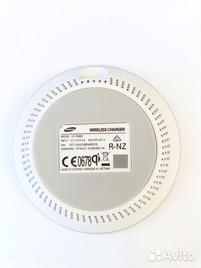 Беспроводная зарядка Samsung Type EP-PN920