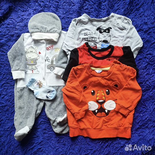 Вещи пакетом от 0 до 1г