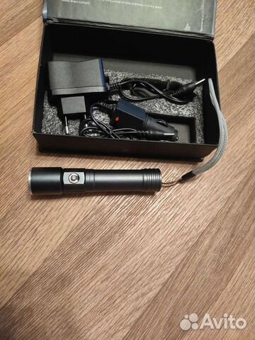 Фонарик светодиодный аккумуляторный