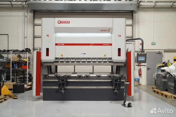 Гидравлический листогиб dener sx30135