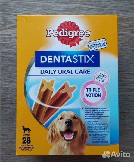 Дента стикс dentastix для собак. Гигиена зубов