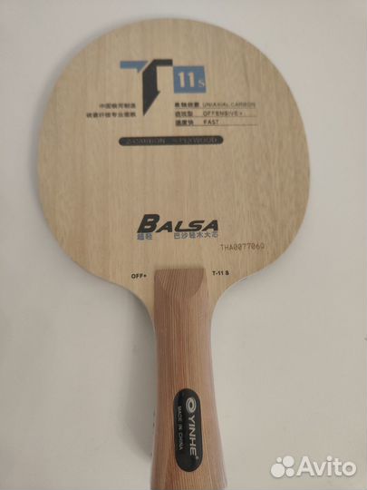 Основание для настольного тенниса yinhe balsa t-11