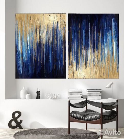 Интерьерная картина абстракция