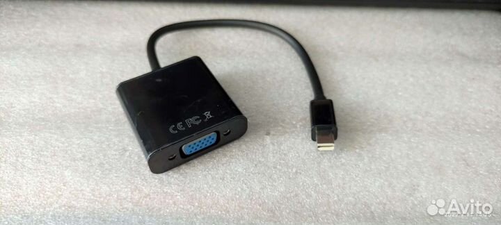 Переходник Mini DP to VGA Adapter 1080p