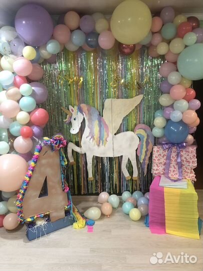 Оформление детских праздников, создание декораций