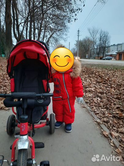 Зимний комбинезон для девочки