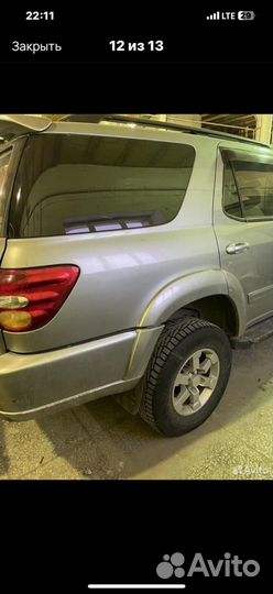 Toyota Sequoia 4.7 AT, 2002, 320 000 км