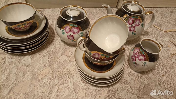 Набор столовой посуды СССР новый