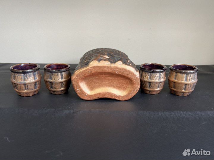 Набор для коньяка Застолье 5 предметов