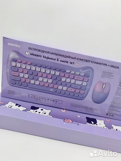 Smartbuy Kitty беспроводная клавиатура+мышь