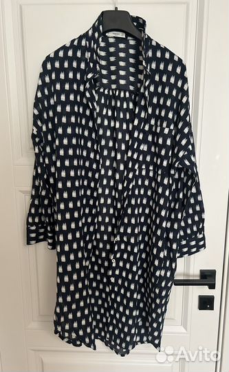 Платье рубашка Манго М/ юбка zara M