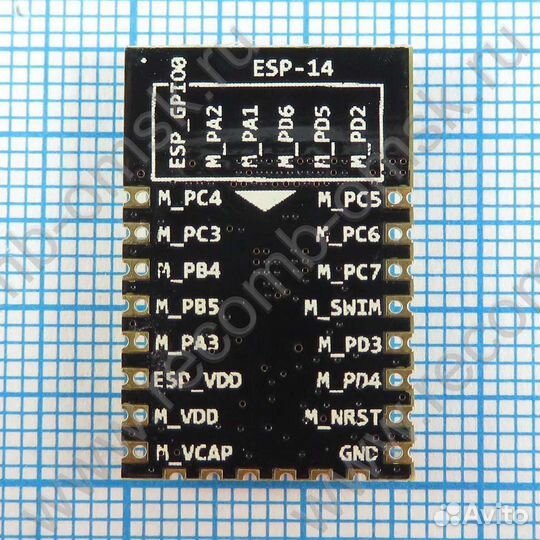 Wi-Fi модуль ESP8266 ESP-14 STM8003 - металлически