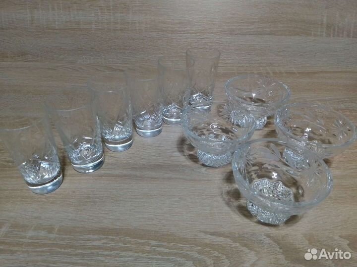 Вазы хрустальные времён СССР