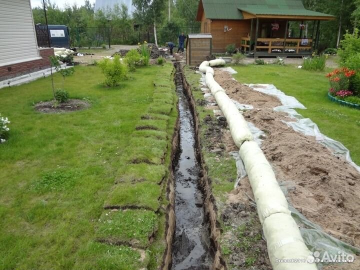 Дренаж участков