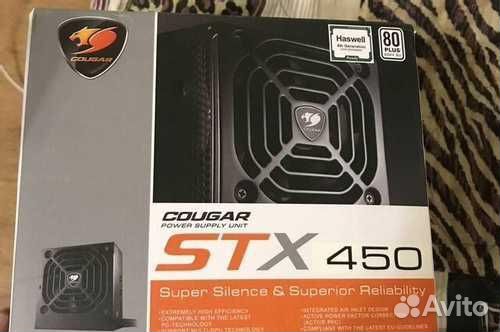 Новый блок питания Cougar STX 450w