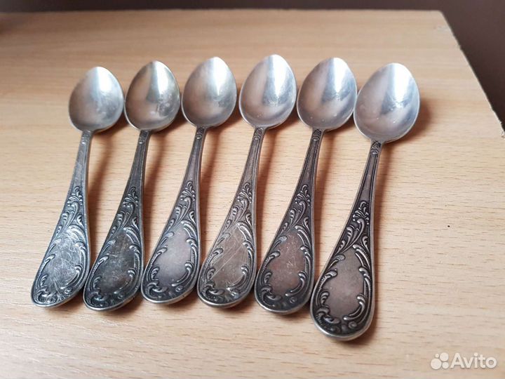 Ложки кольчугино серебро СССР