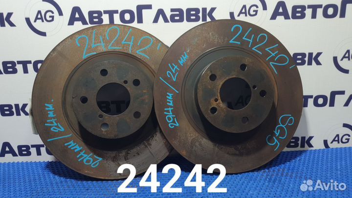 Диски тормозные Subaru Forester