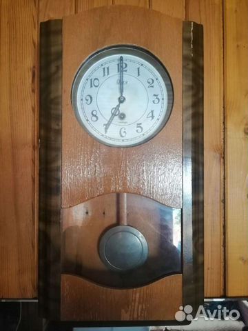 Часы настенные янтарь