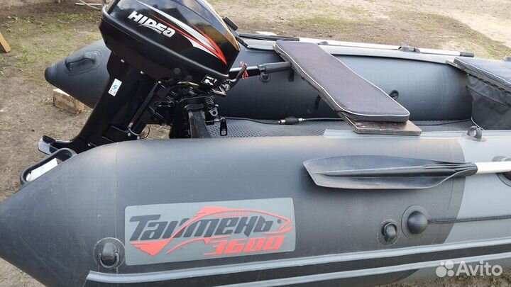 Надувная лодка Таймень 360 с мотором Hidea 9.9