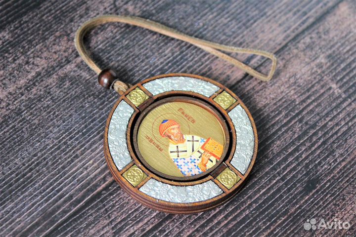 Медальон с иконами, двухсторонний