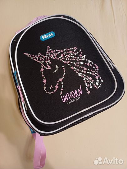 Рюкзак с единорогом ортопедический для девочек