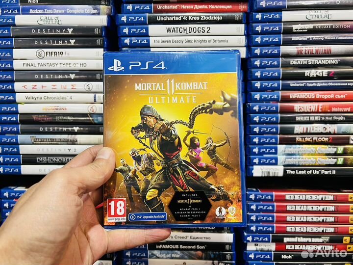 Mortal kombat 11 ultimate ps4 новый диск