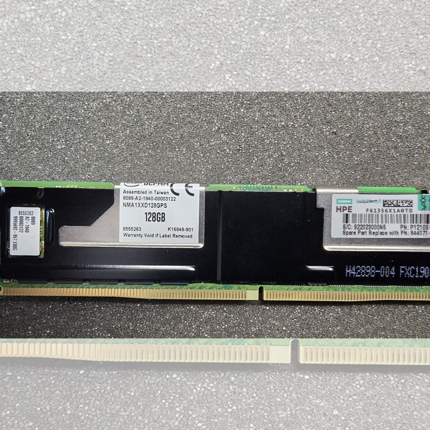 [844071-001] Память 128gb Hpe (Dcpmm) P12109-001 / 844071-001