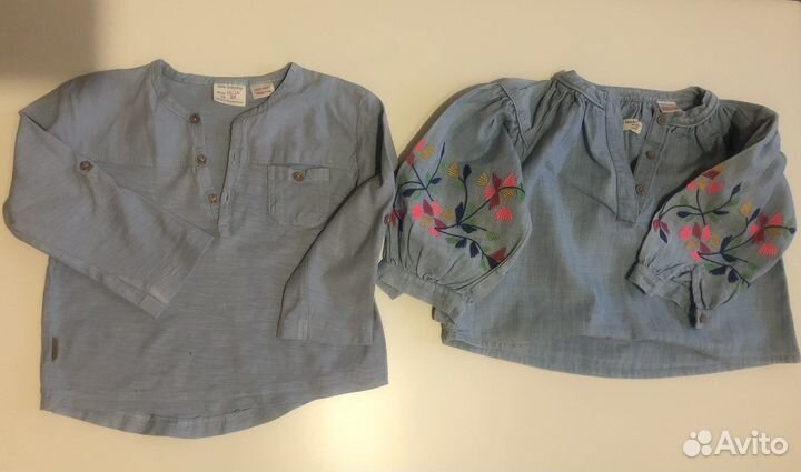 Майки рубашкиПакет одежды на девочкуразмер 84