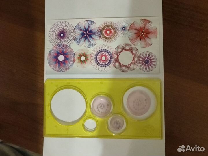 Линейка спирограф