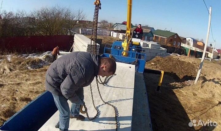 Плиты перекрытия - с петлями