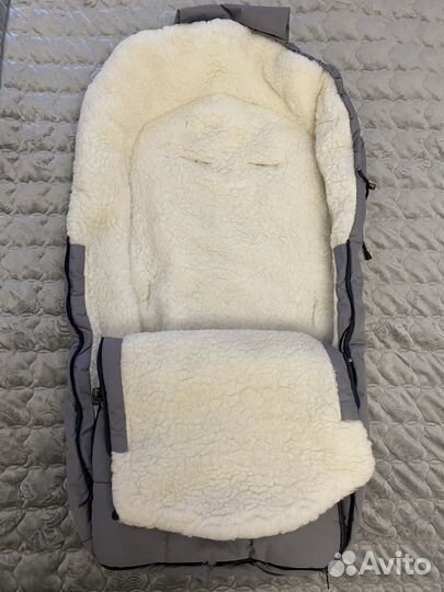 Зимний конверт в коляску