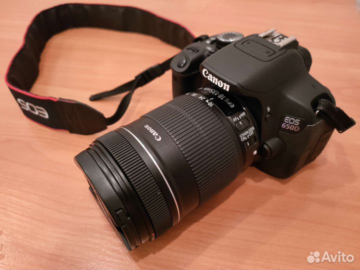 Canon 650D EF-S 18-135mm