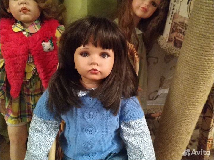 Фарфоровая кукла автора Донны Руберт