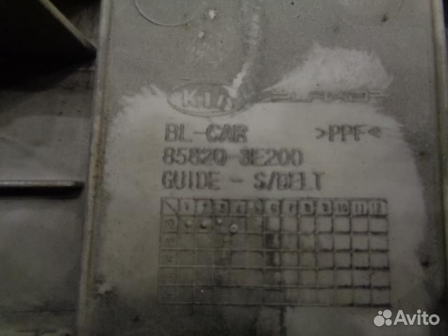 Обшивка стойки средняя левая (внутри) Kia Sorento