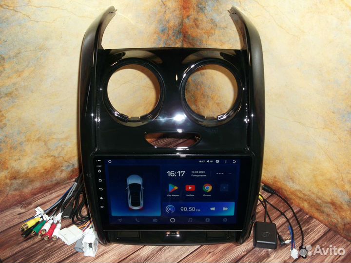 Магнитола для Лада Ларгус FL Android GPS WiFi
