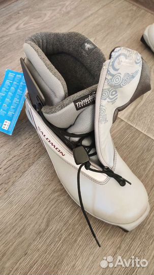 Лыжные ботинки salomon женские