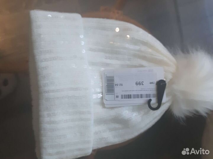 Новая демисезонная шапка р.52-54