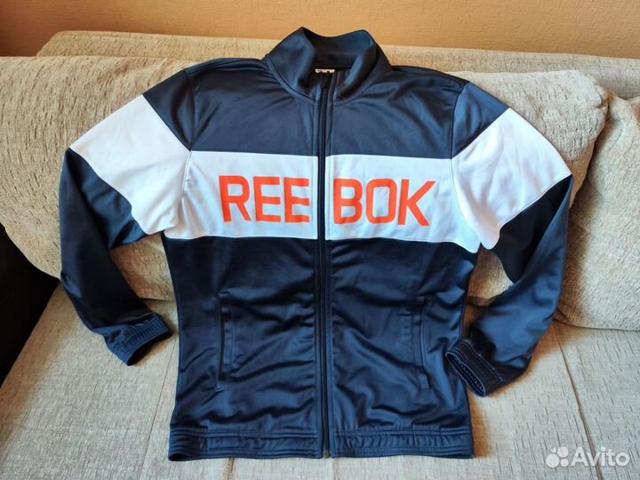 Кофта на замке олимпийка Reebok оригинал M 48-50