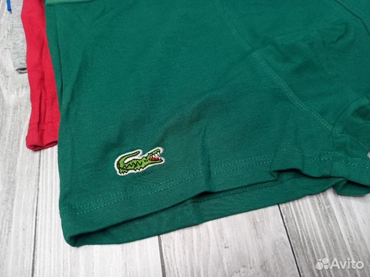 Трусы Lacoste мужские боксеры хлопок