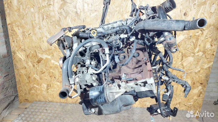 Двигатель 1CD 0237448 Toyota Corolla E120 2.0 Дизель
