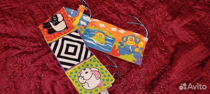 Растяжка на кроватку ламазе