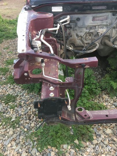 Передний правый лонжерон Кия Спектра, Шума