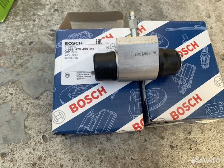Тормозной цилиндр Bosch для фольксваген поло