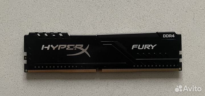 Оперативная память ddr4 8gb HyperX Fury