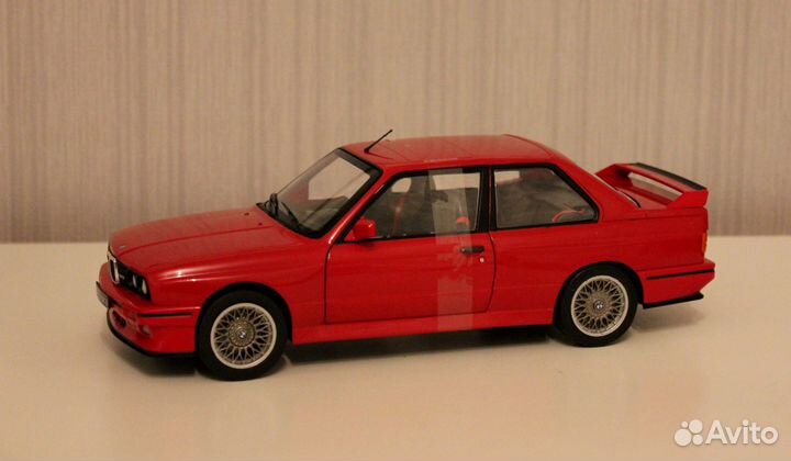 1:18 модель BMW M3 E30 1986 Solido